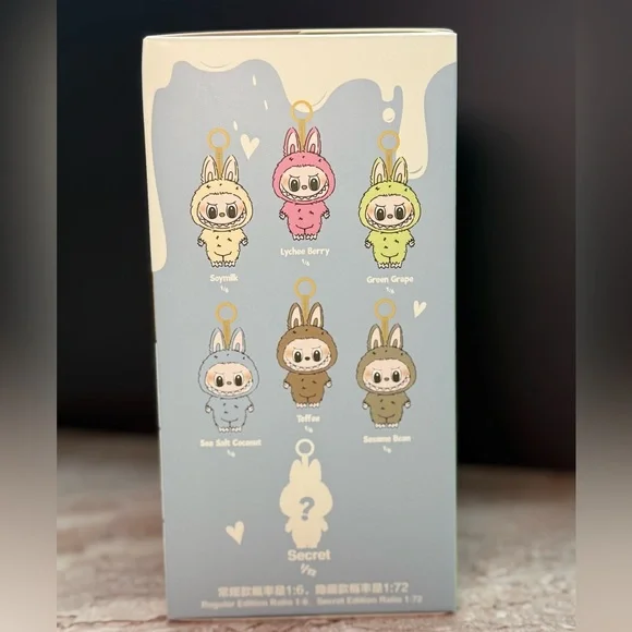 NEW Popmart 100% AUTHENTIC Excited Macaron Labubu GREEN GRAPE - Picture 6 of 7